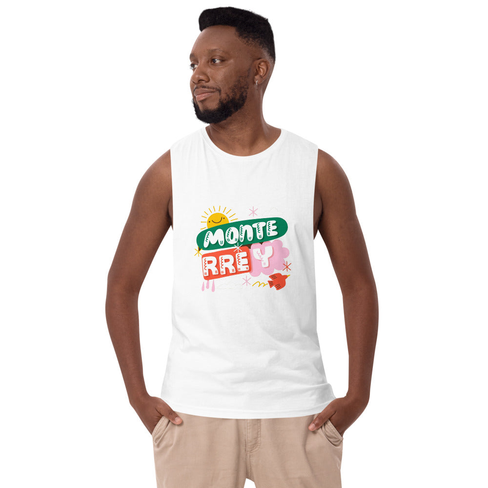Monte rrey | Men's Drop Arm Tank Top | AS Colour 5025