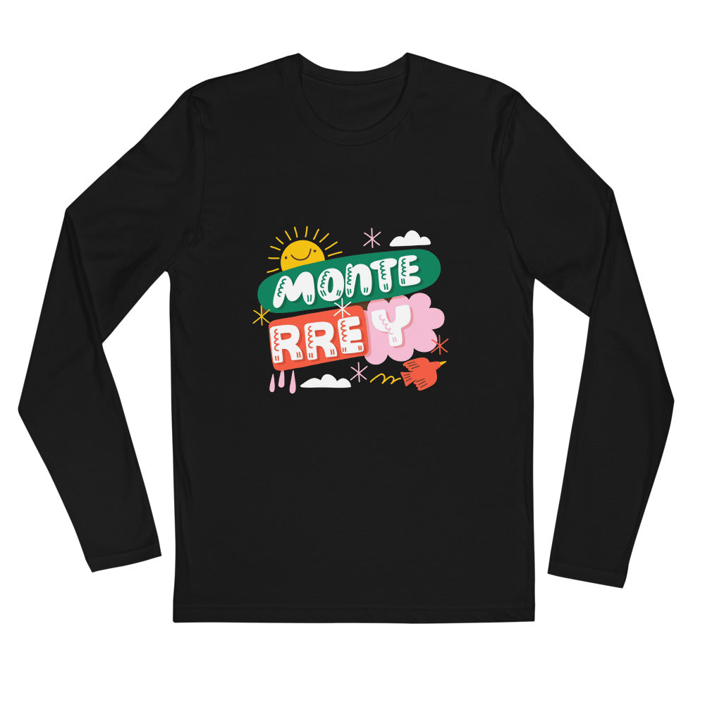 Monte rrey | Men's Fitted Long Sleeve Shirt | Next Level 3601