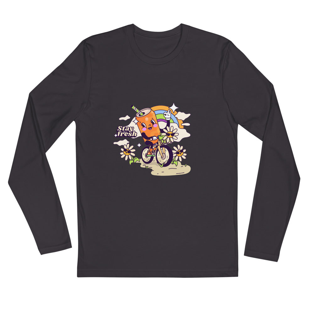 Stay fresh | Men's Fitted Long Sleeve Shirt | Next Level 3601