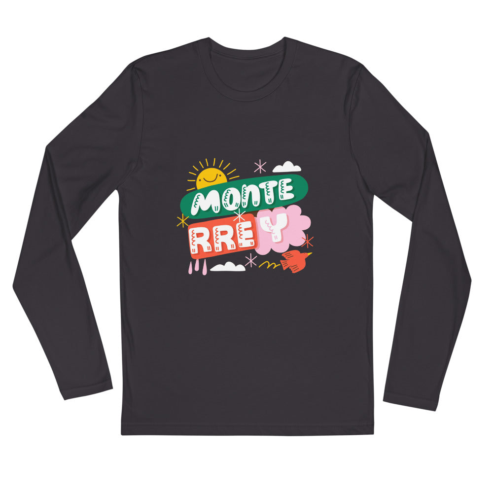Monte rrey | Men's Fitted Long Sleeve Shirt | Next Level 3601