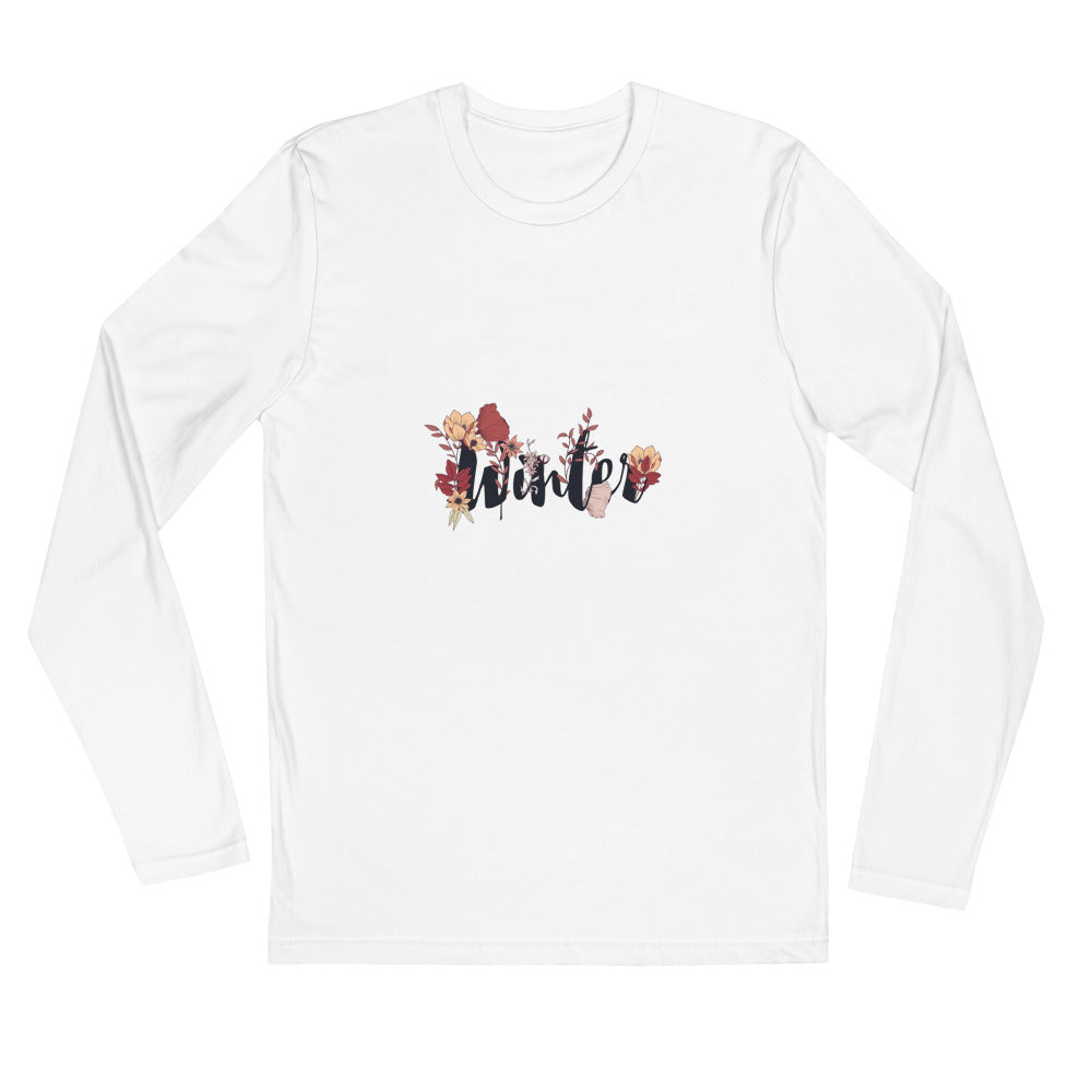 Winter | Men's Fitted Long Sleeve Shirt | Next Level 3601