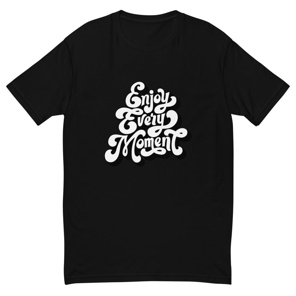 Enjoy every moments white | Men's Fitted T-Shirt | Next Level 3600