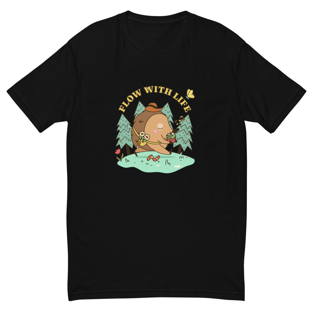 Flow with life | Men's Fitted T-Shirt | Next Level 3600