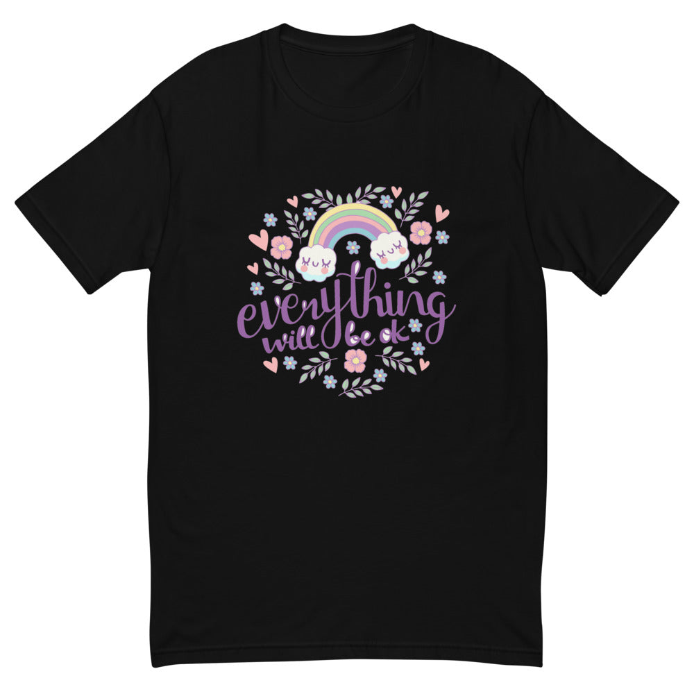 Rainbow - Everything will be ok | Men's Fitted T-Shirt | Next Level 3600