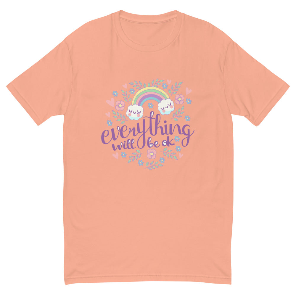 Rainbow - Everything will be ok | Men's Fitted T-Shirt | Next Level 3600