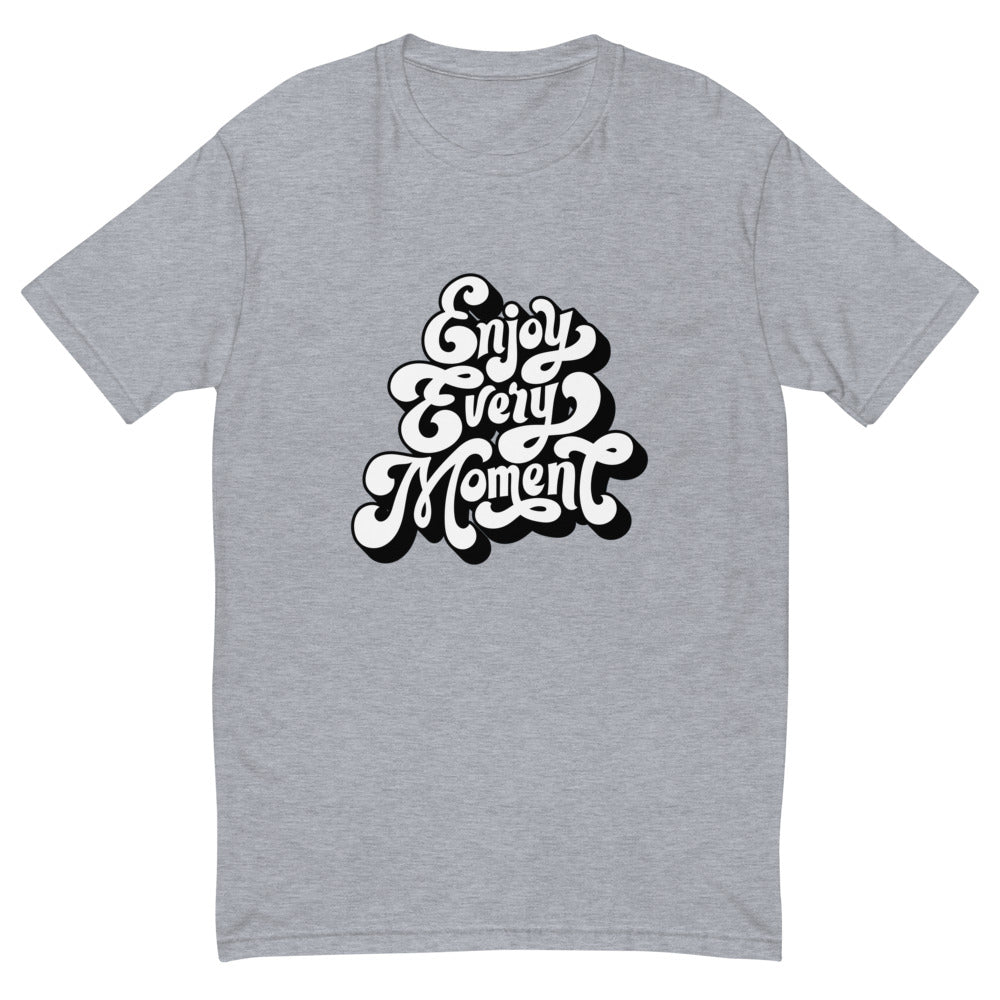 Enjoy every moments white | Men's Fitted T-Shirt | Next Level 3600