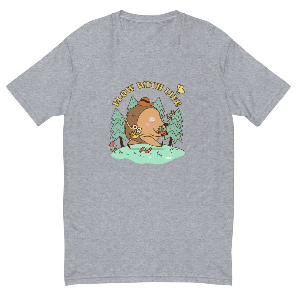 Flow with life | Men's Fitted T-Shirt | Next Level 3600