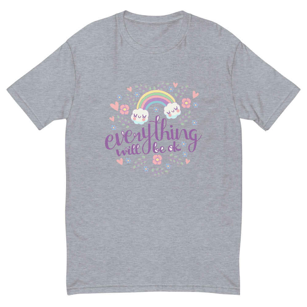 Rainbow - Everything will be ok | Men's Fitted T-Shirt | Next Level 3600