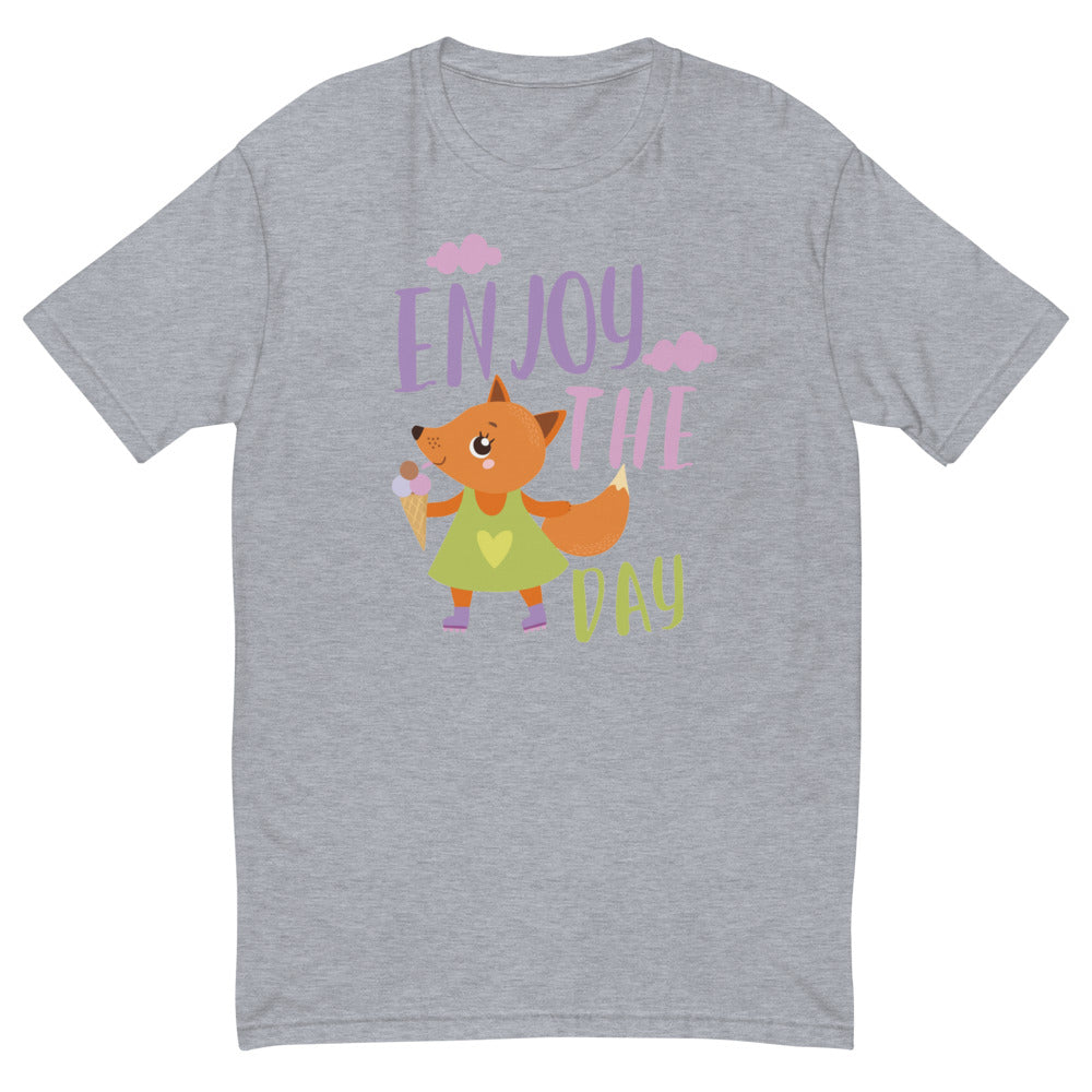 Orange fox - Ẹnoy the day | Men's Fitted T-Shirt | Next Level 3600