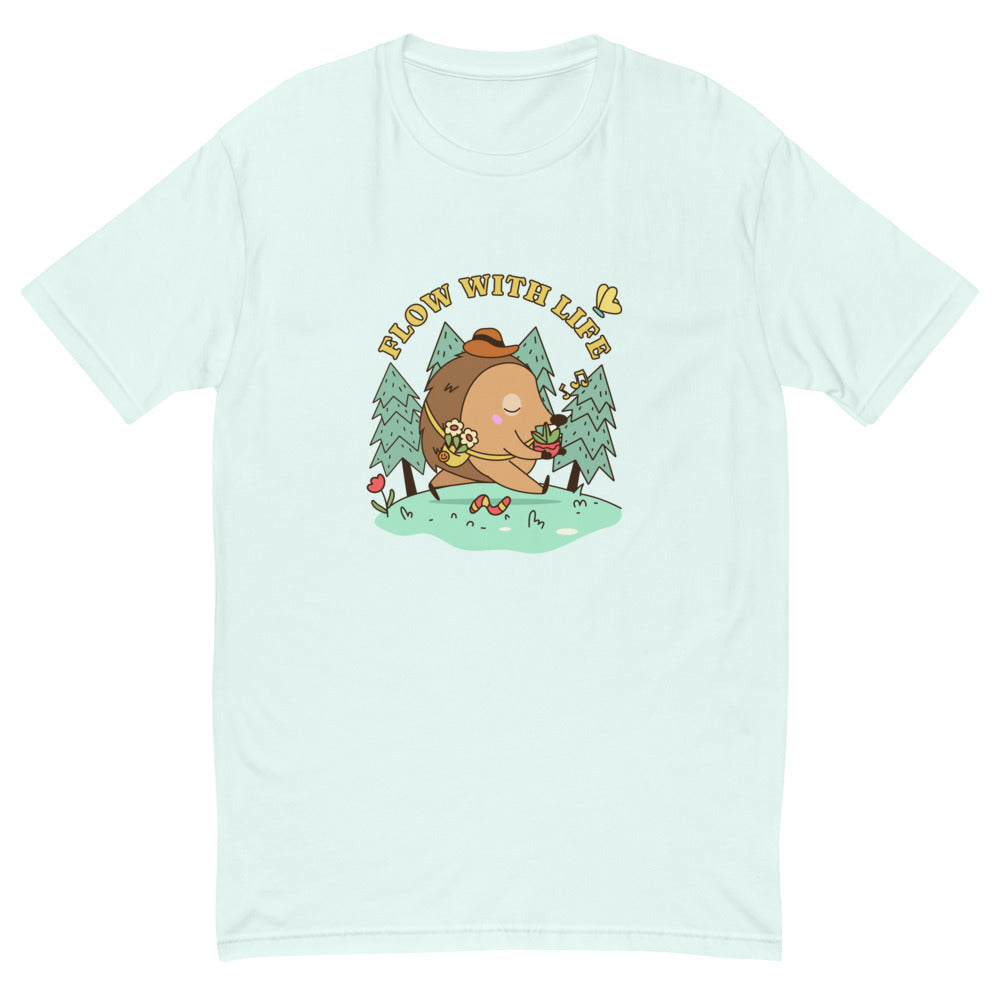 Flow with life | Men's Fitted T-Shirt | Next Level 3600