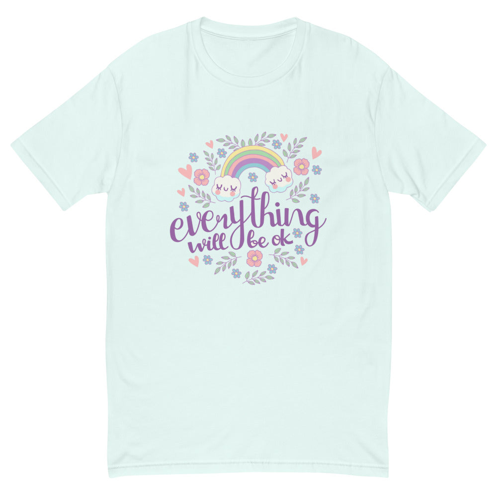 Rainbow - Everything will be ok | Men's Fitted T-Shirt | Next Level 3600