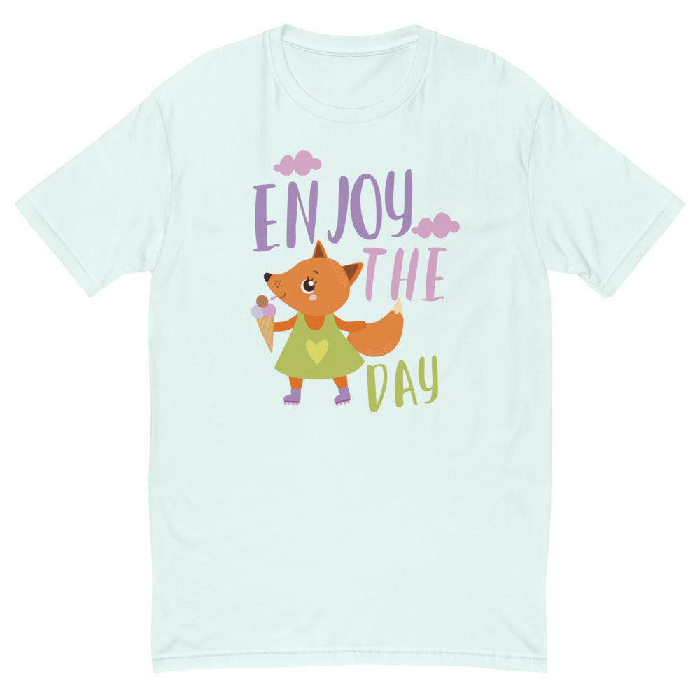 Orange fox - Ẹnoy the day | Men's Fitted T-Shirt | Next Level 3600
