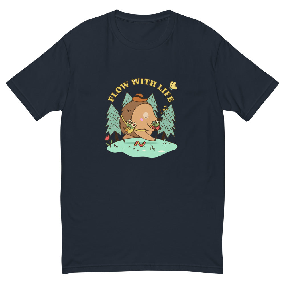 Flow with life | Men's Fitted T-Shirt | Next Level 3600