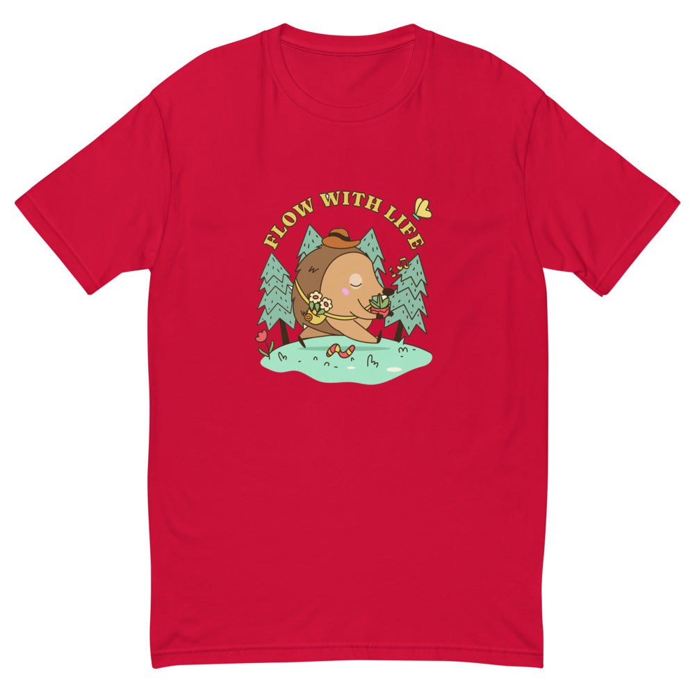 Flow with life | Men's Fitted T-Shirt | Next Level 3600