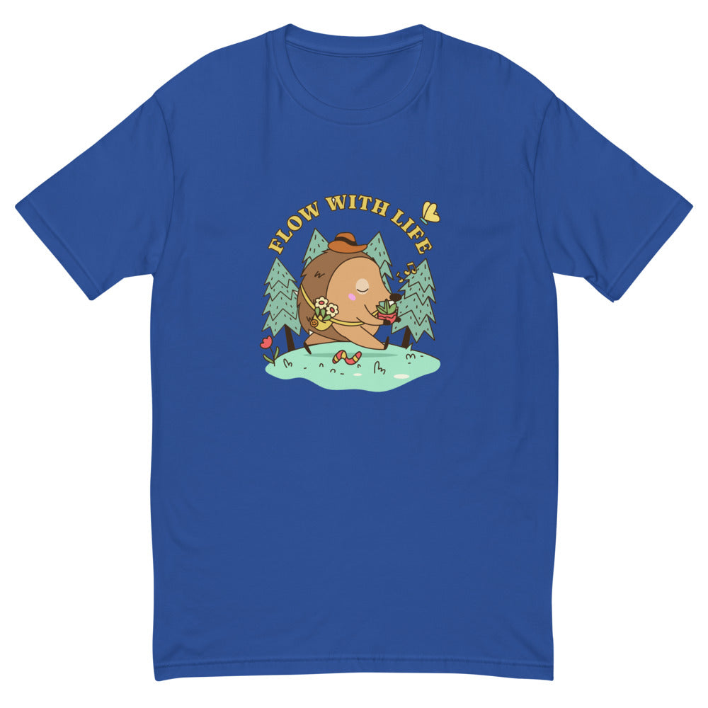 Flow with life | Men's Fitted T-Shirt | Next Level 3600