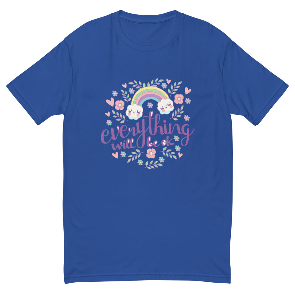 Rainbow - Everything will be ok | Men's Fitted T-Shirt | Next Level 3600