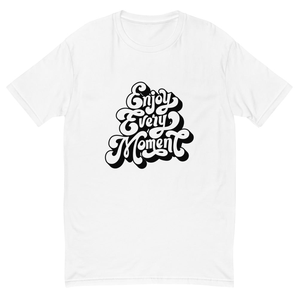 Enjoy every moments white | Men's Fitted T-Shirt | Next Level 3600