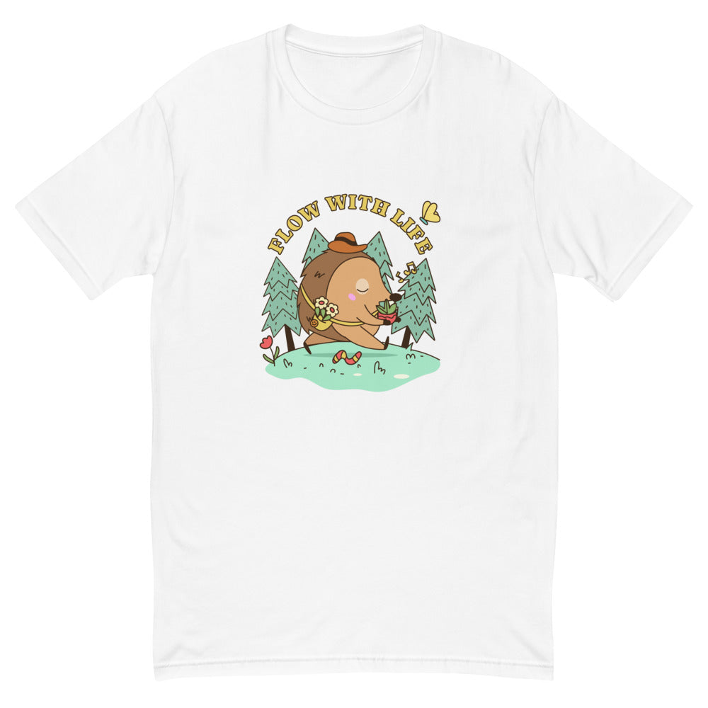 Flow with life | Men's Fitted T-Shirt | Next Level 3600
