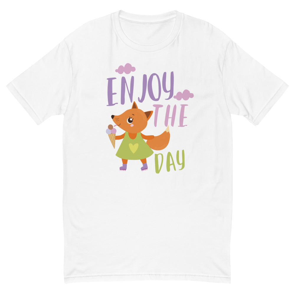 Orange fox - Ẹnoy the day | Men's Fitted T-Shirt | Next Level 3600