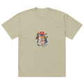 Samurai skull | Men's Oversized Faded T-Shirt | AS Colour 5082