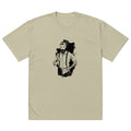 Black & White bearded man suit | Men's Oversized Faded T-Shirt | AS Colour 5082