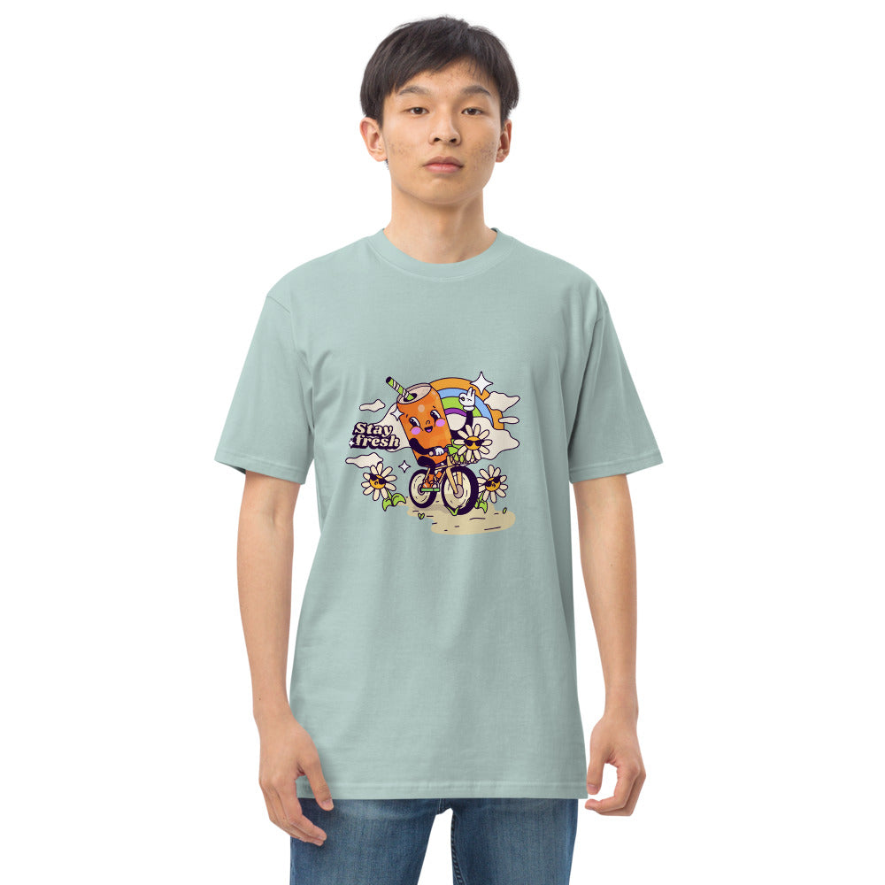Stay fresh | Men's Premium Heavyweight Tee | Cotton Heritage MC1086