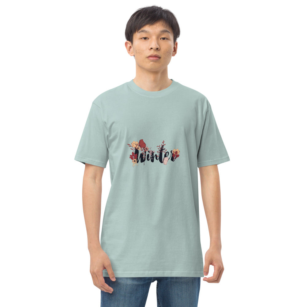 Winter | Men's Premium Heavyweight Tee | Cotton Heritage MC1086