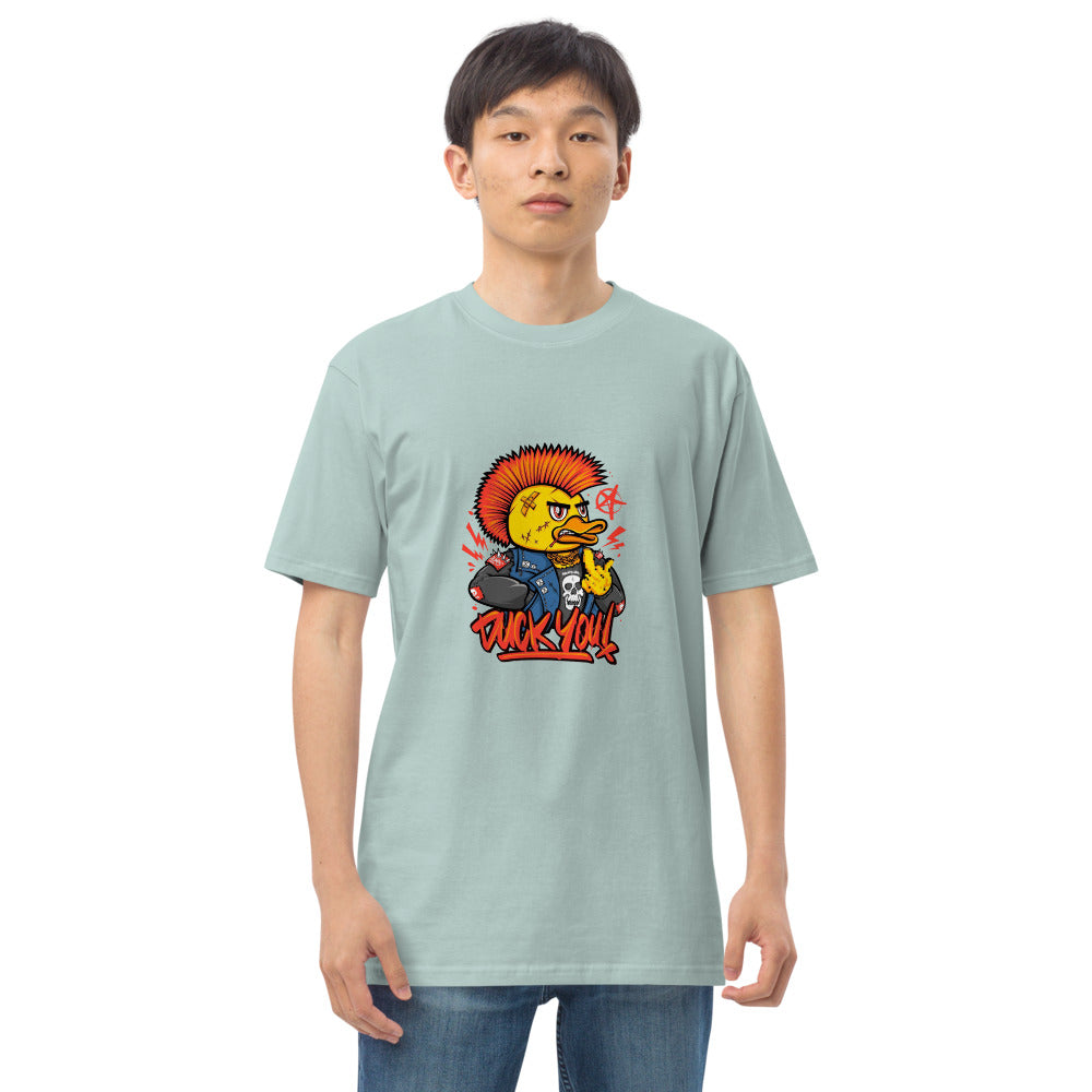 Duck you | Men's Premium Heavyweight Tee | Cotton Heritage MC1086