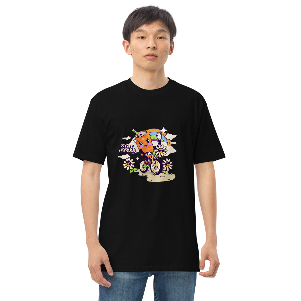 Stay fresh | Men's Premium Heavyweight Tee | Cotton Heritage MC1086