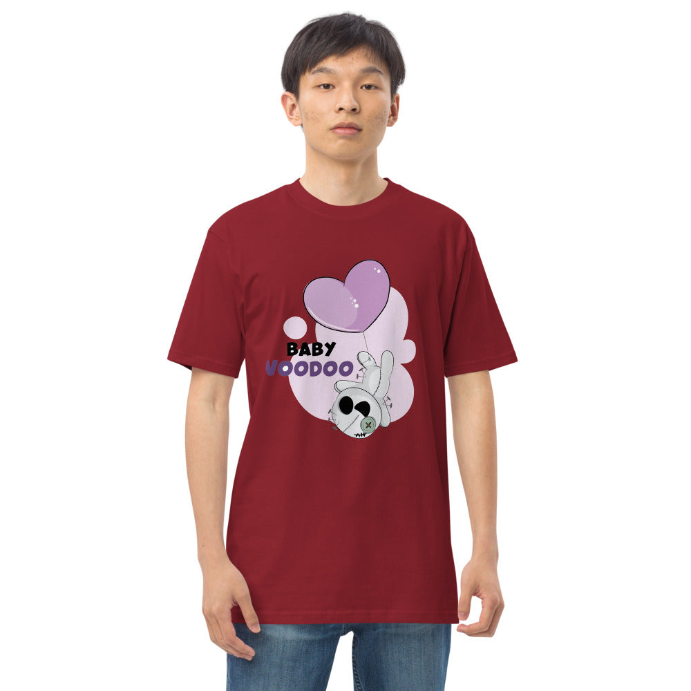 Ted heart - Baby voodoo | Men's Premium Heavyweight Tee | Cotton Heritage MC1086