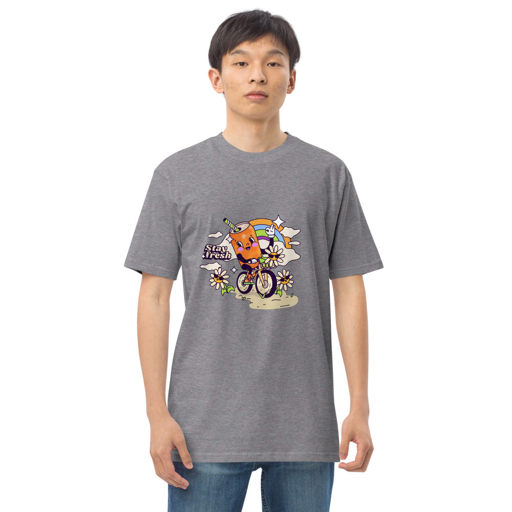 Stay fresh | Men's Premium Heavyweight Tee | Cotton Heritage MC1086