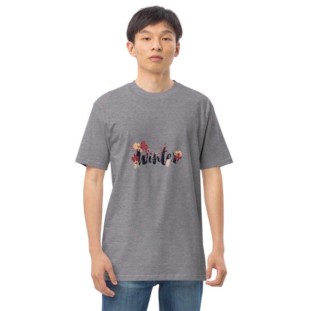 Winter | Men's Premium Heavyweight Tee | Cotton Heritage MC1086