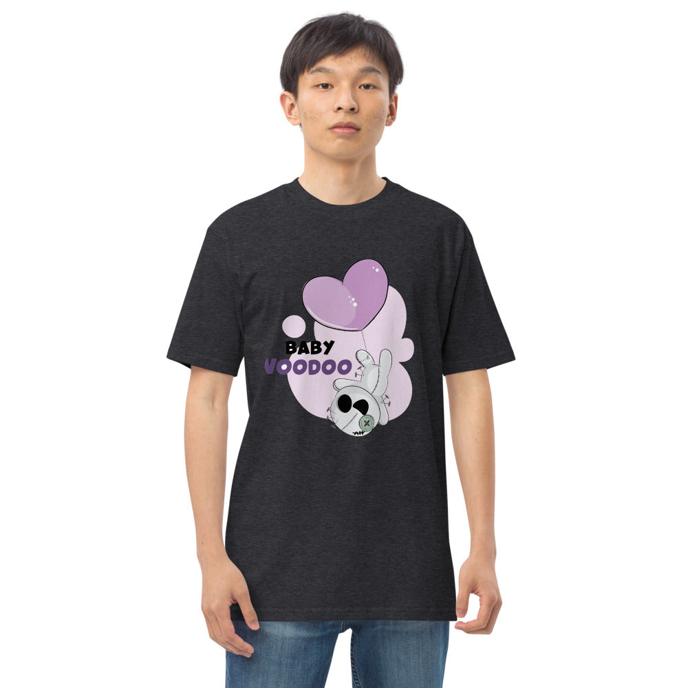 Ted heart - Baby voodoo | Men's Premium Heavyweight Tee | Cotton Heritage MC1086