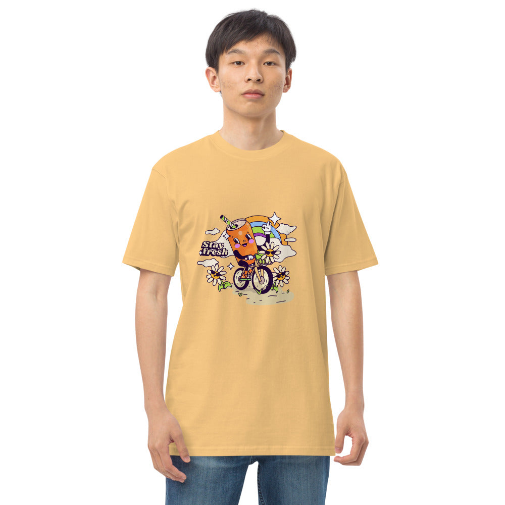 Stay fresh | Men's Premium Heavyweight Tee | Cotton Heritage MC1086