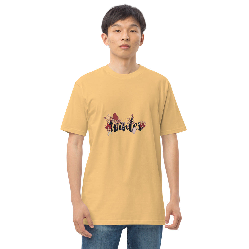 Winter | Men's Premium Heavyweight Tee | Cotton Heritage MC1086
