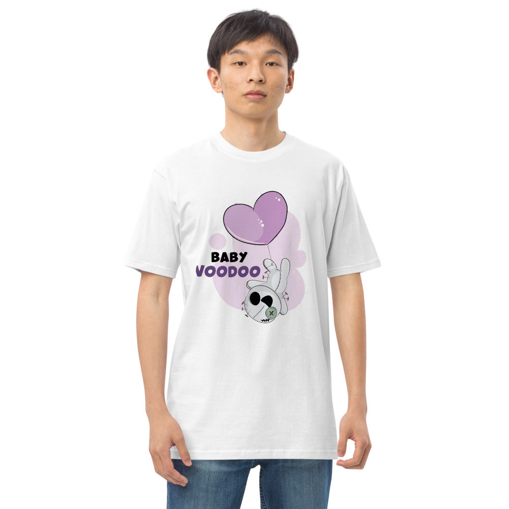 Ted heart - Baby voodoo | Men's Premium Heavyweight Tee | Cotton Heritage MC1086