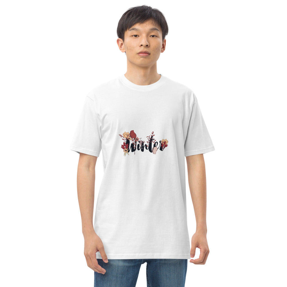 Winter | Men's Premium Heavyweight Tee | Cotton Heritage MC1086