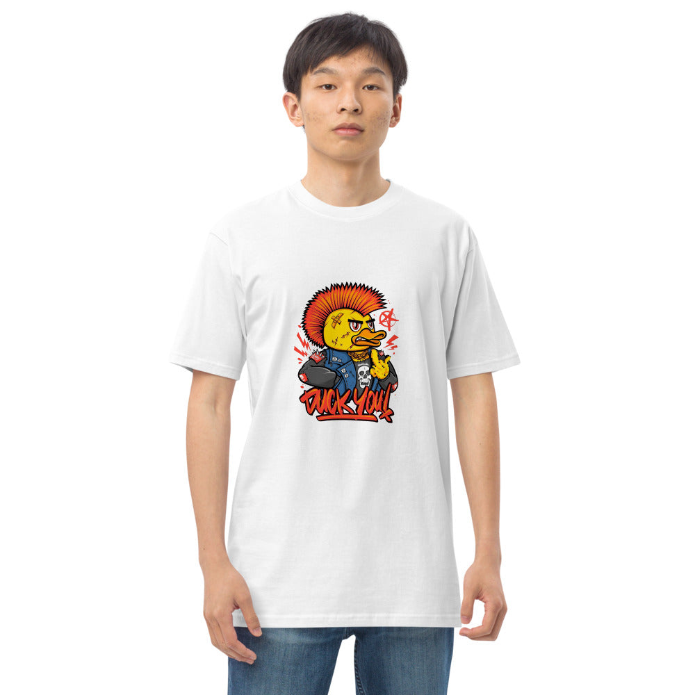 Duck you | Men's Premium Heavyweight Tee | Cotton Heritage MC1086