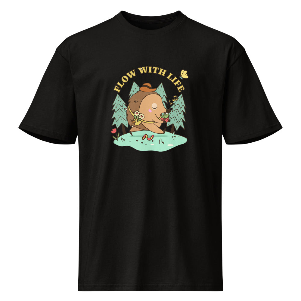Flow with life | Men's Premium Short Sleeve Tee | Cotton Heritage MC1082