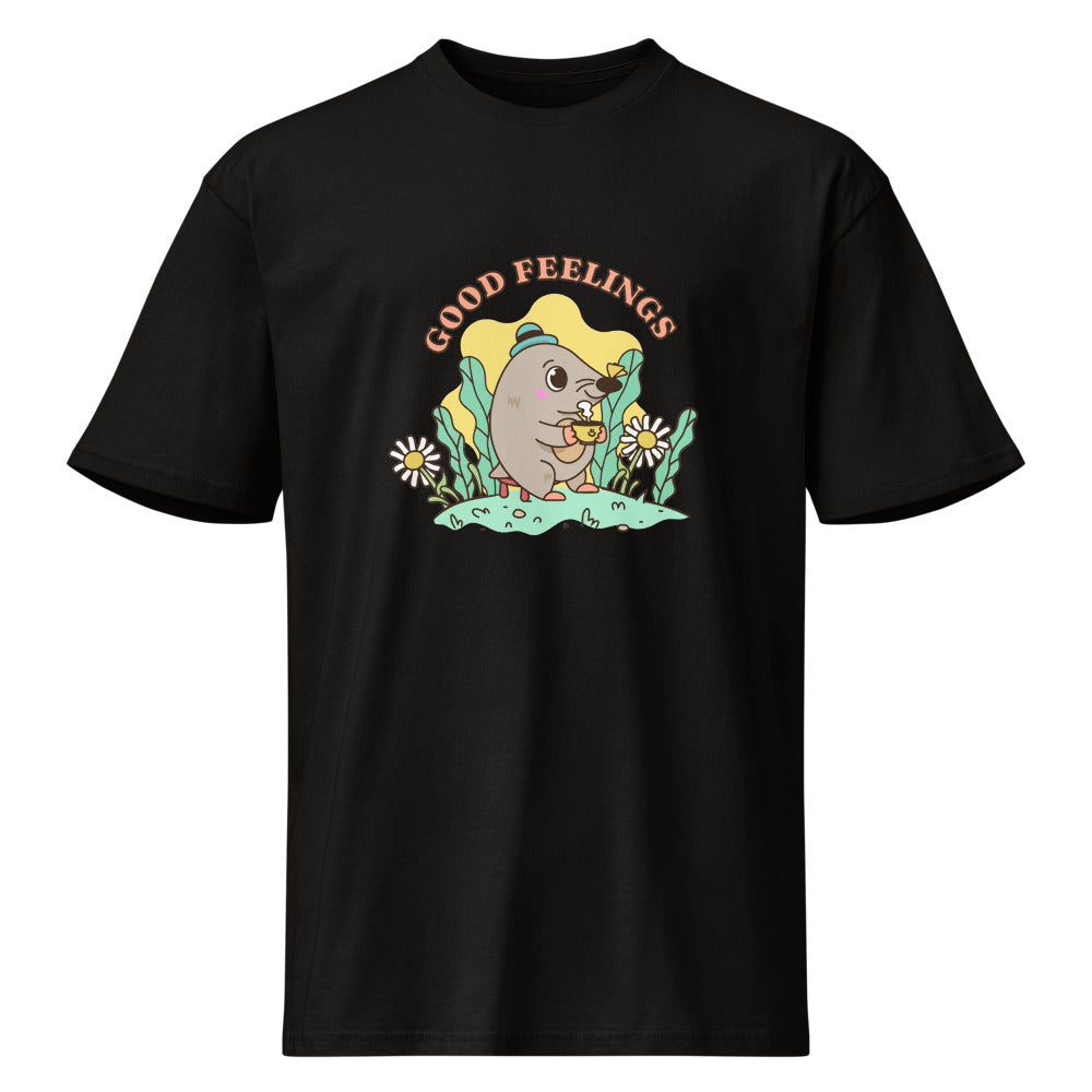 Good feelings | Men's Premium Short Sleeve Tee | Cotton Heritage MC1082