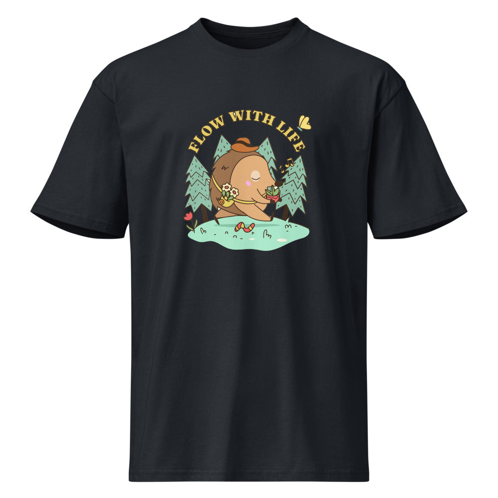 Flow with life | Men's Premium Short Sleeve Tee | Cotton Heritage MC1082
