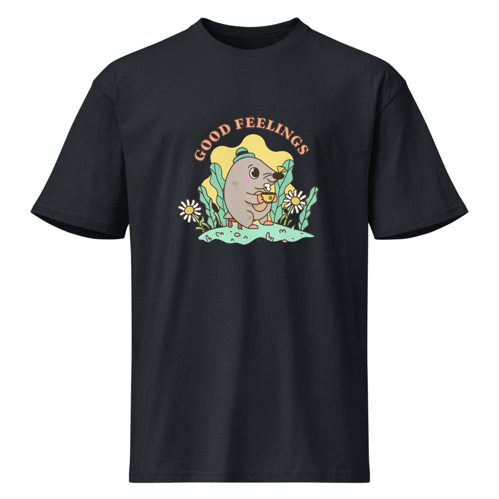 Good feelings | Men's Premium Short Sleeve Tee | Cotton Heritage MC1082