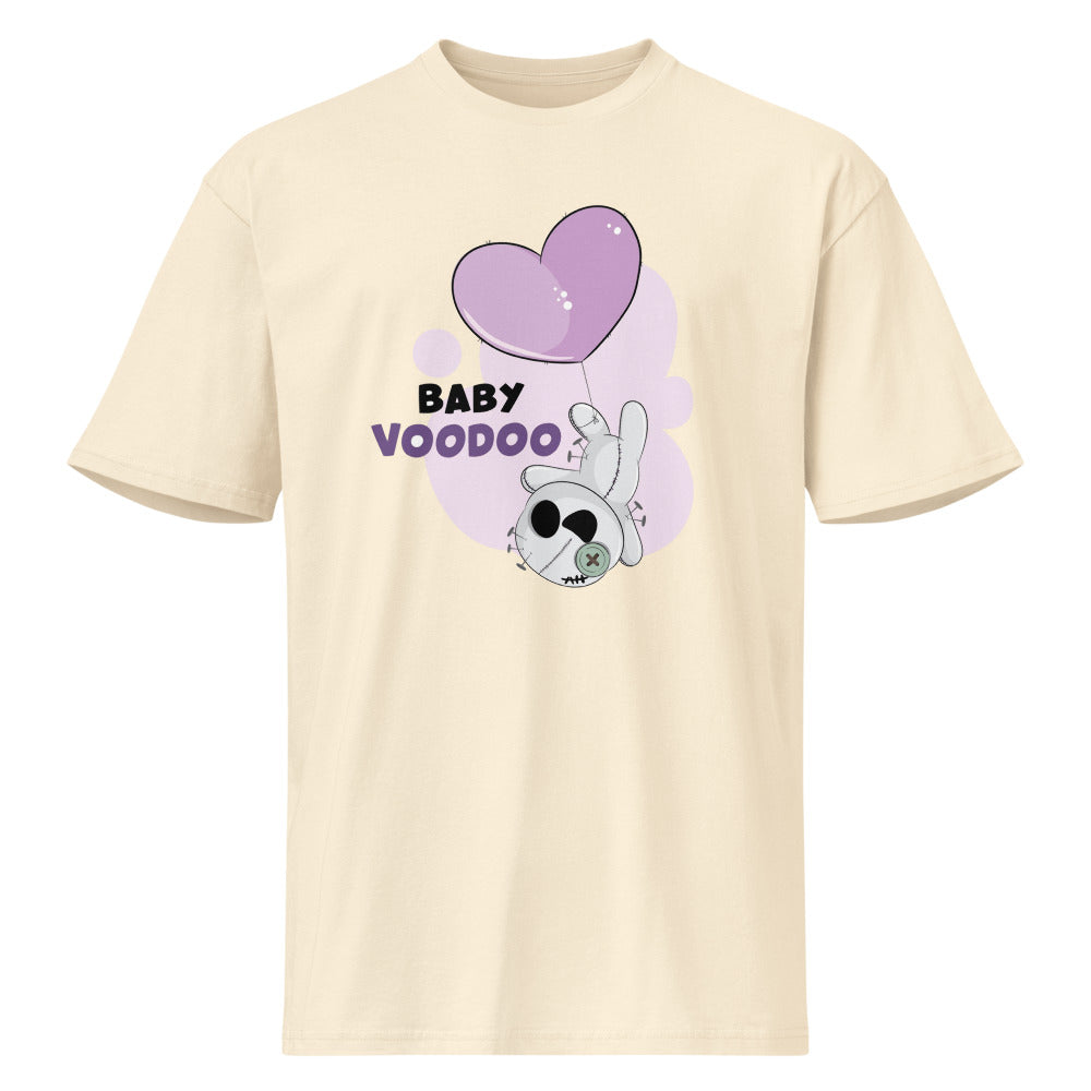 Ted heart - Baby voodoo | Men's Premium Short Sleeve Tee | Cotton Heritage MC1082