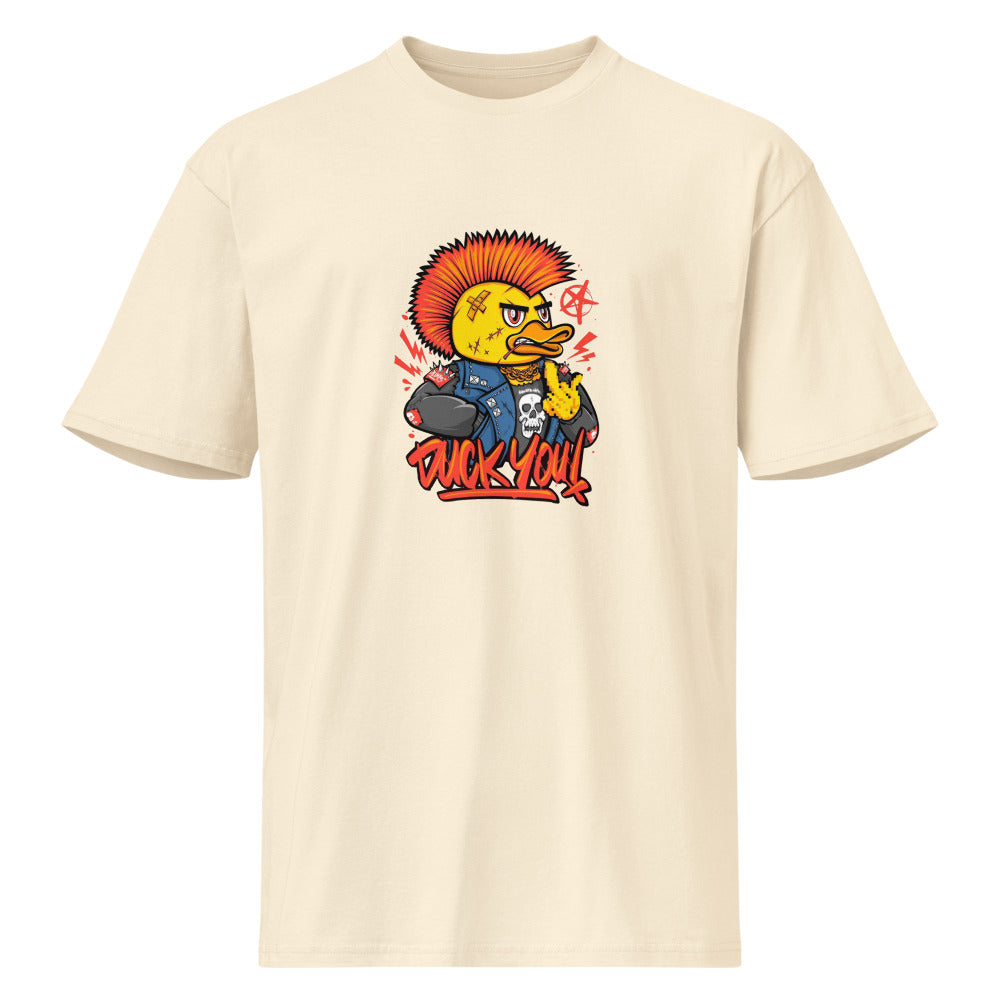 Duck you | Men's Premium Short Sleeve Tee | Cotton Heritage MC1082