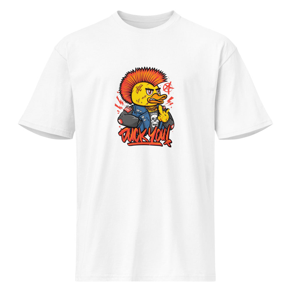 Duck you | Men's Premium Short Sleeve Tee | Cotton Heritage MC1082