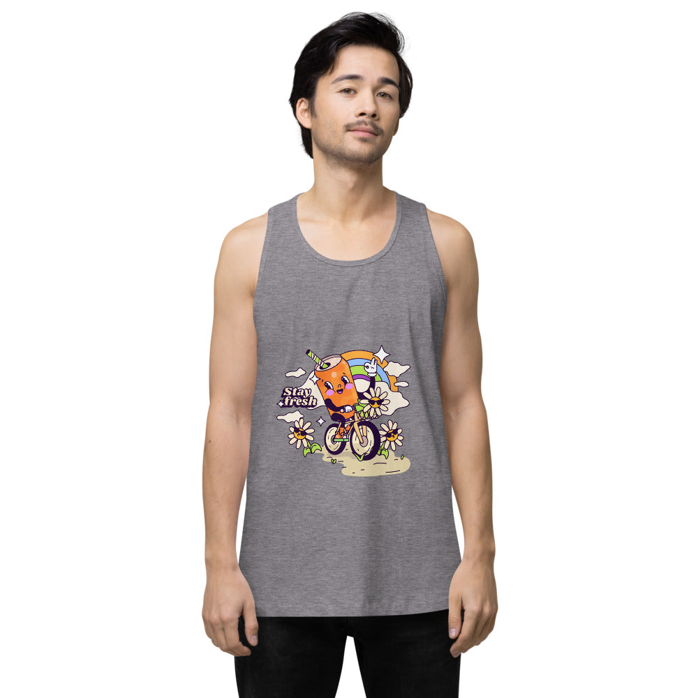 Stay fresh | Men's Premium Tank Top | Cotton Heritage MC1790