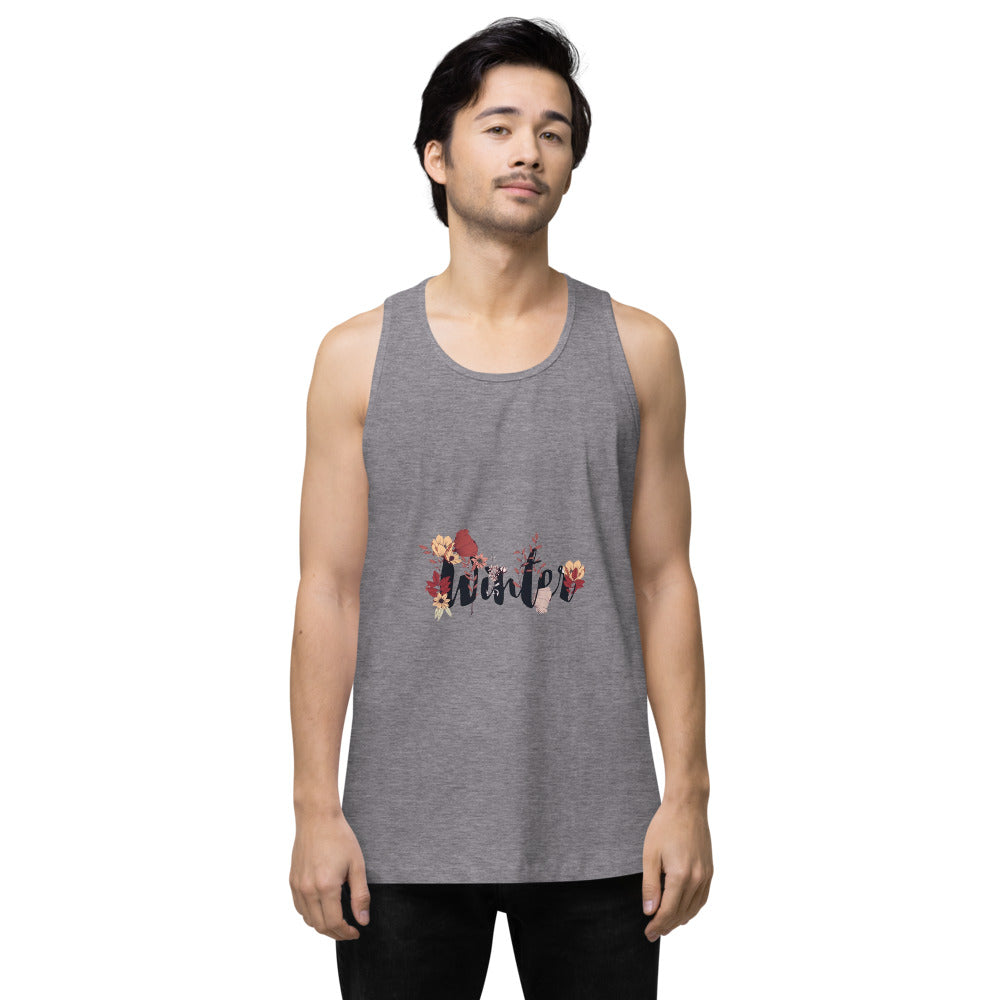 Winter | Men's Premium Tank Top | Cotton Heritage MC1790