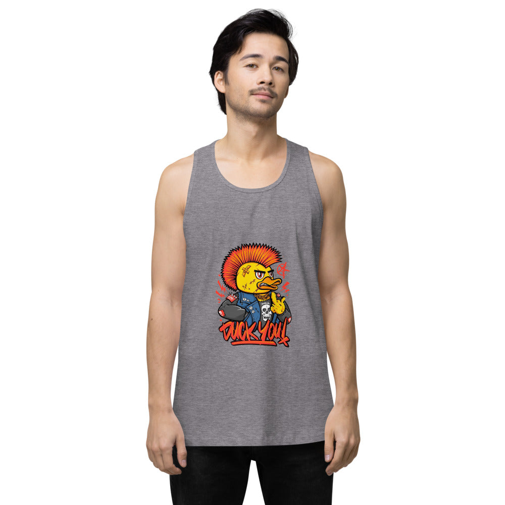 Duck you | Men's Premium Tank Top | Cotton Heritage MC1790