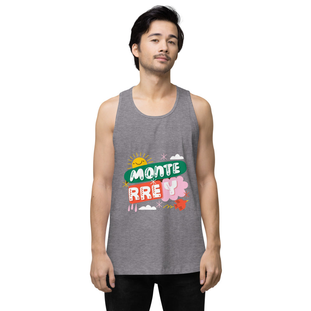 Monte rrey | Men's Premium Tank Top | Cotton Heritage MC1790