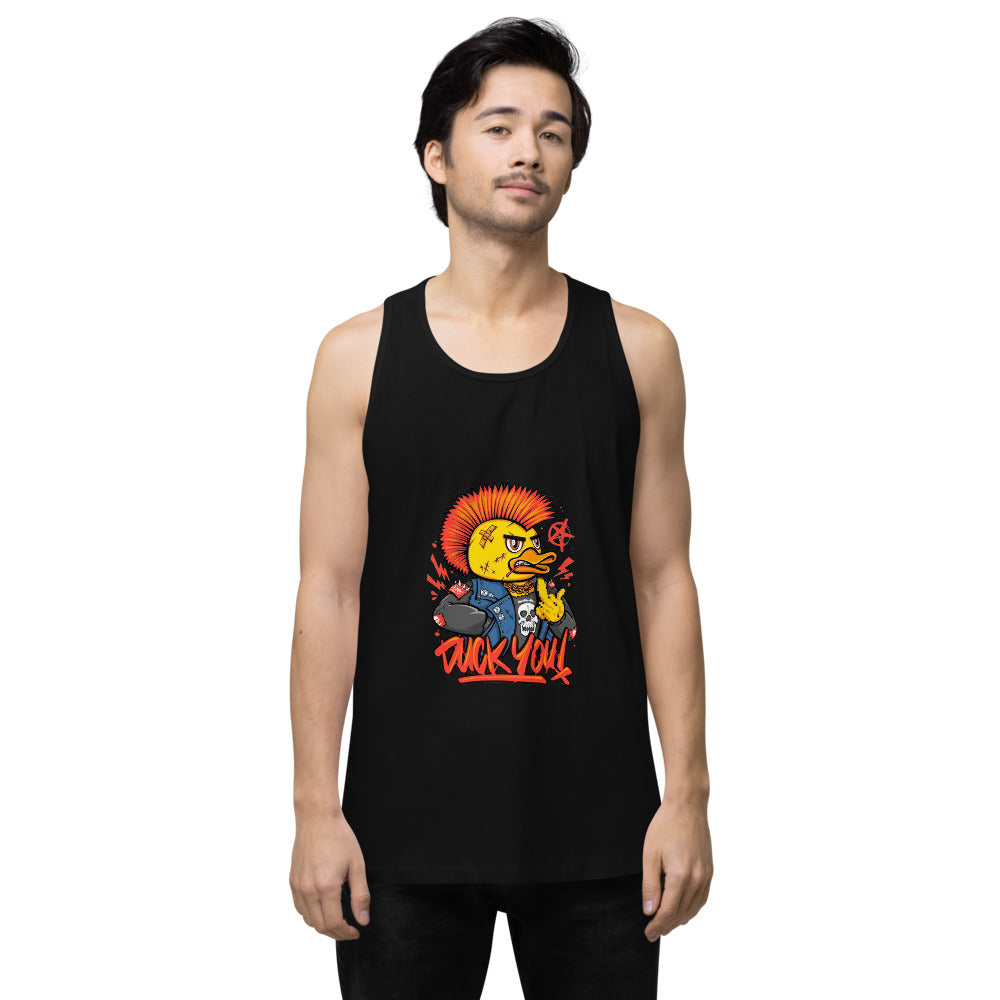 Duck you | Men's Premium Tank Top | Cotton Heritage MC1790